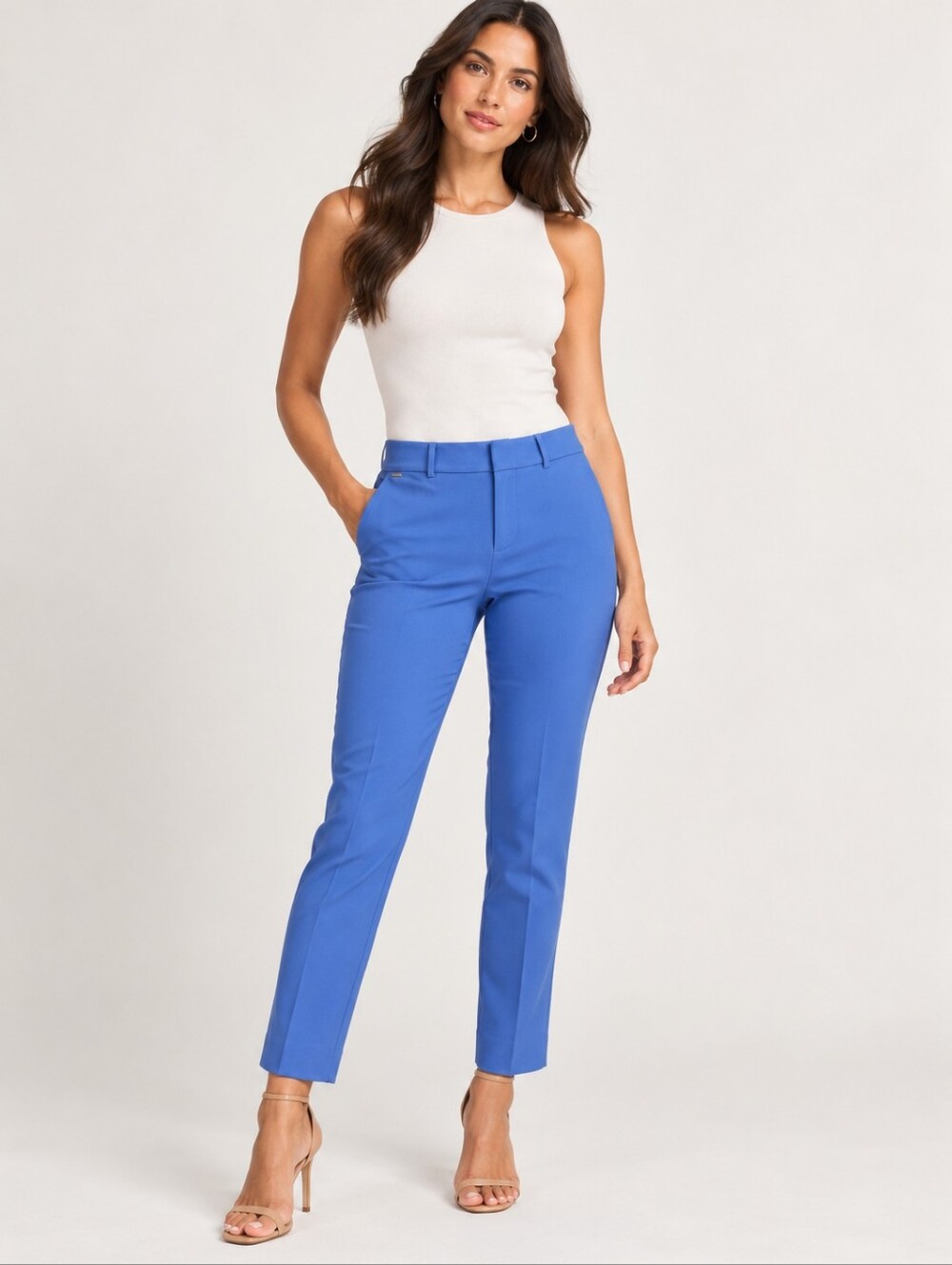 ❤ WHITE HOUSE BLACK MARKET CURVY SLIM ANKLE PANTS / TROUSERS, 0 (25)